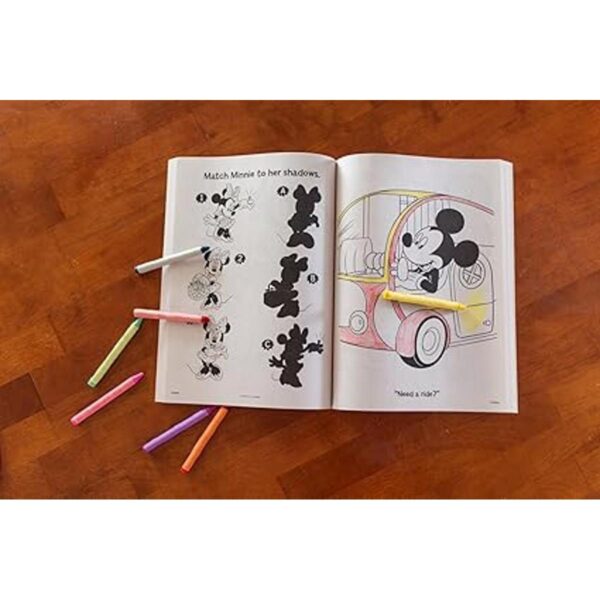 Disney Mickey Mouse Minnie Mouse 192 páginas libro para_3
