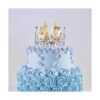Velas doradas para tartas de cumpleaños 25 y 52 número_3