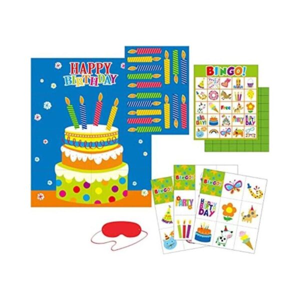 Juego de bingo de 32 jugadores y pin las velas en el_1