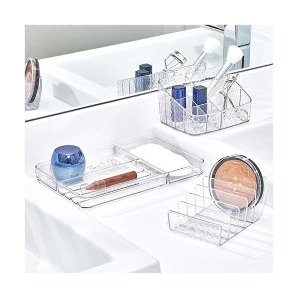 InterDesign Rain organizador de cosméticos con separador_2