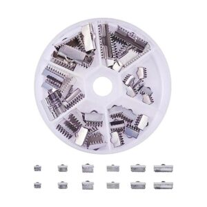 PH PandaHall 36 pulseras de cinta de acero inoxidable 304