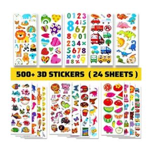 BEESTECH Calcomanías para niños de 2 3 y 4 años