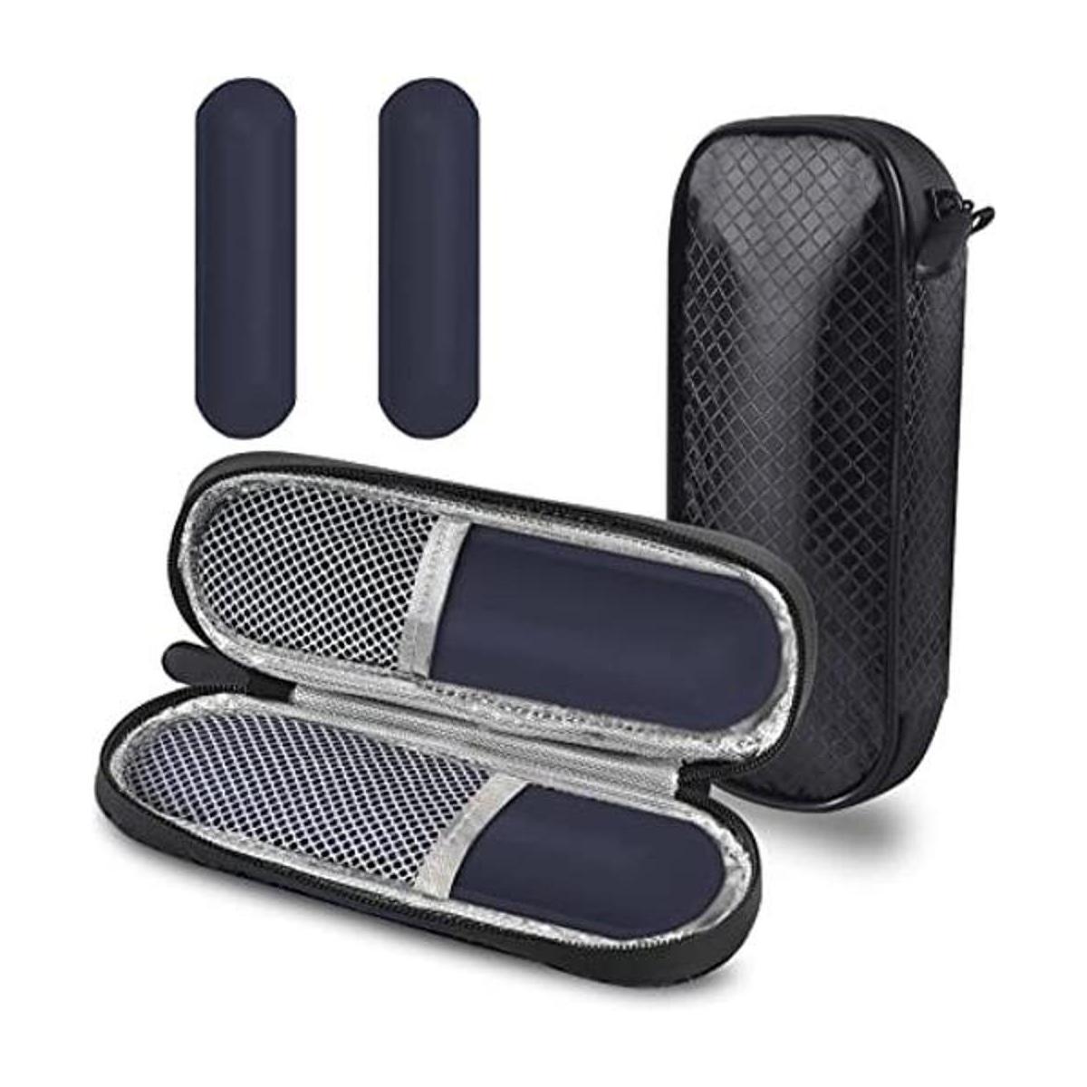 Mosla Estuche de viaje para enfriador de insulina con 2