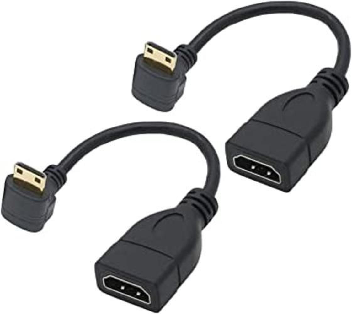 Adaptador de cable mini HDMI de alta velocidad de 90