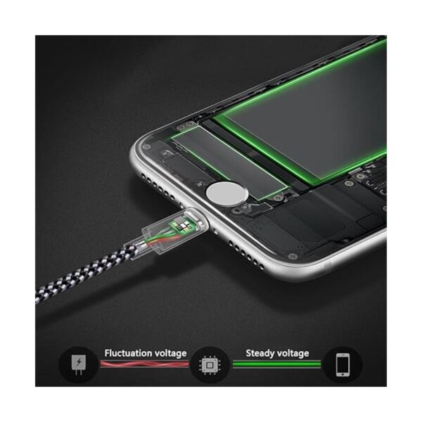Paquete de 5 cables Lightning para iPhone de 3 pies 3 pies_5