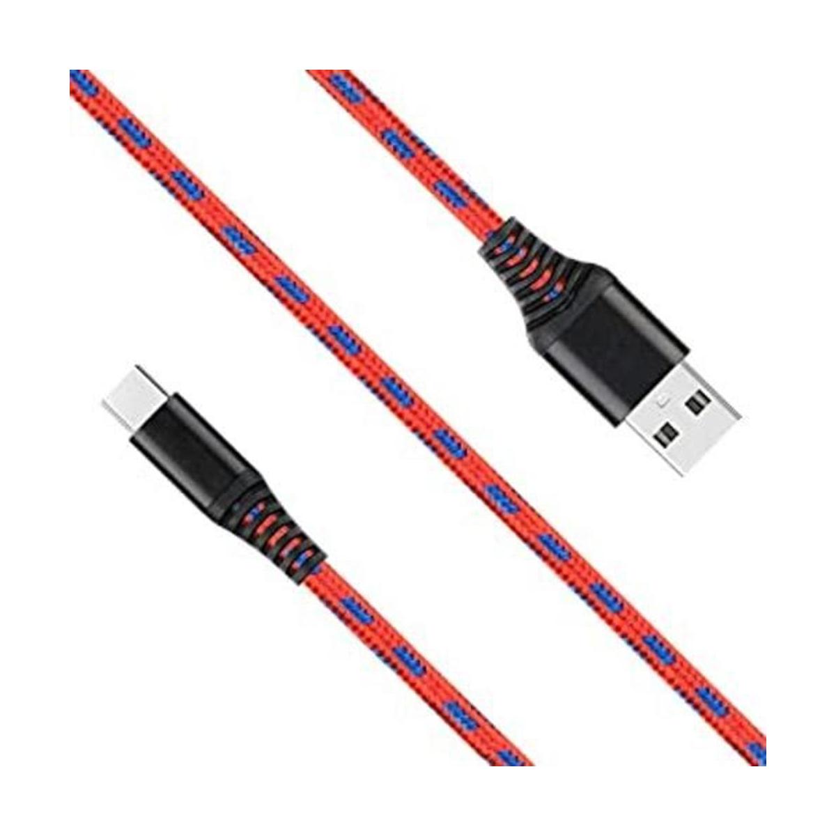 Cable de carga rápida USB tipo C paquete de 2 cables de