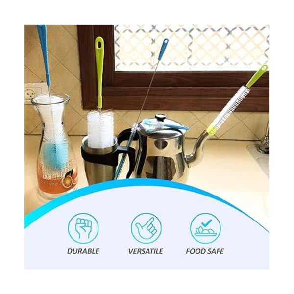 ANDALUS Juego de 5 cepillos largos para botellas_3