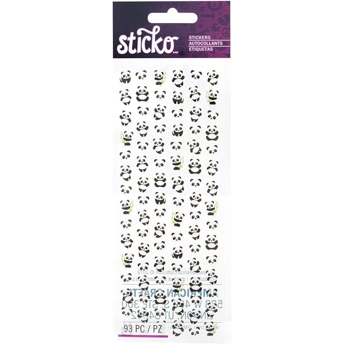 Sticko 0015586000771 TinyPanda 8600077 Juego de