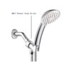 NearMoon Soporte de brazo de ducha ajustable con gancho_5