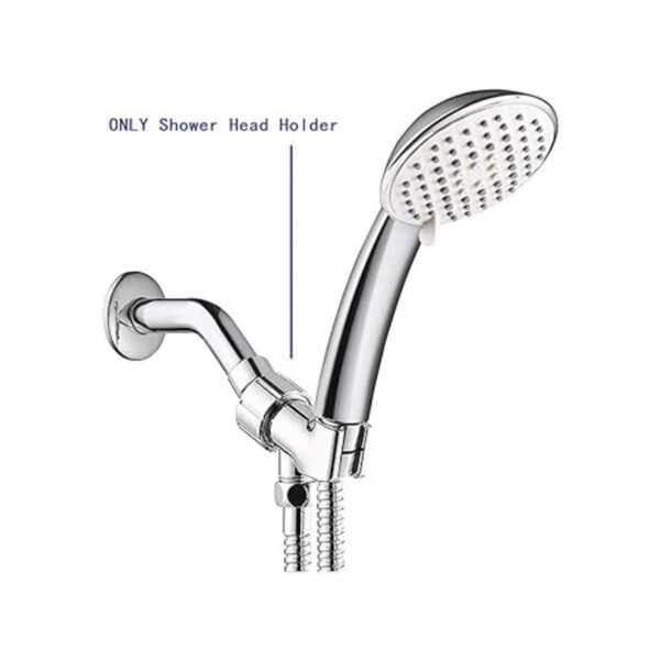 NearMoon Soporte de brazo de ducha ajustable con gancho_5