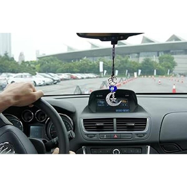 Accesorios colgantes de auto de cristal de ojo malvado_5