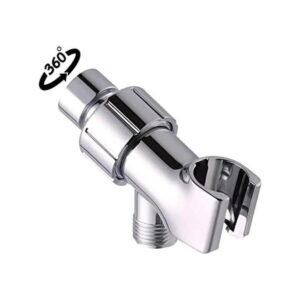 NearMoon Soporte de brazo de ducha ajustable con gancho_1