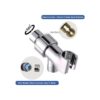 NearMoon Soporte de brazo de ducha ajustable con gancho_2