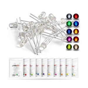 3mmleddiode 3mmled Diodo transparente redondo de LED de_1