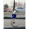Accesorios colgantes de auto de cristal de ojo malvado_3