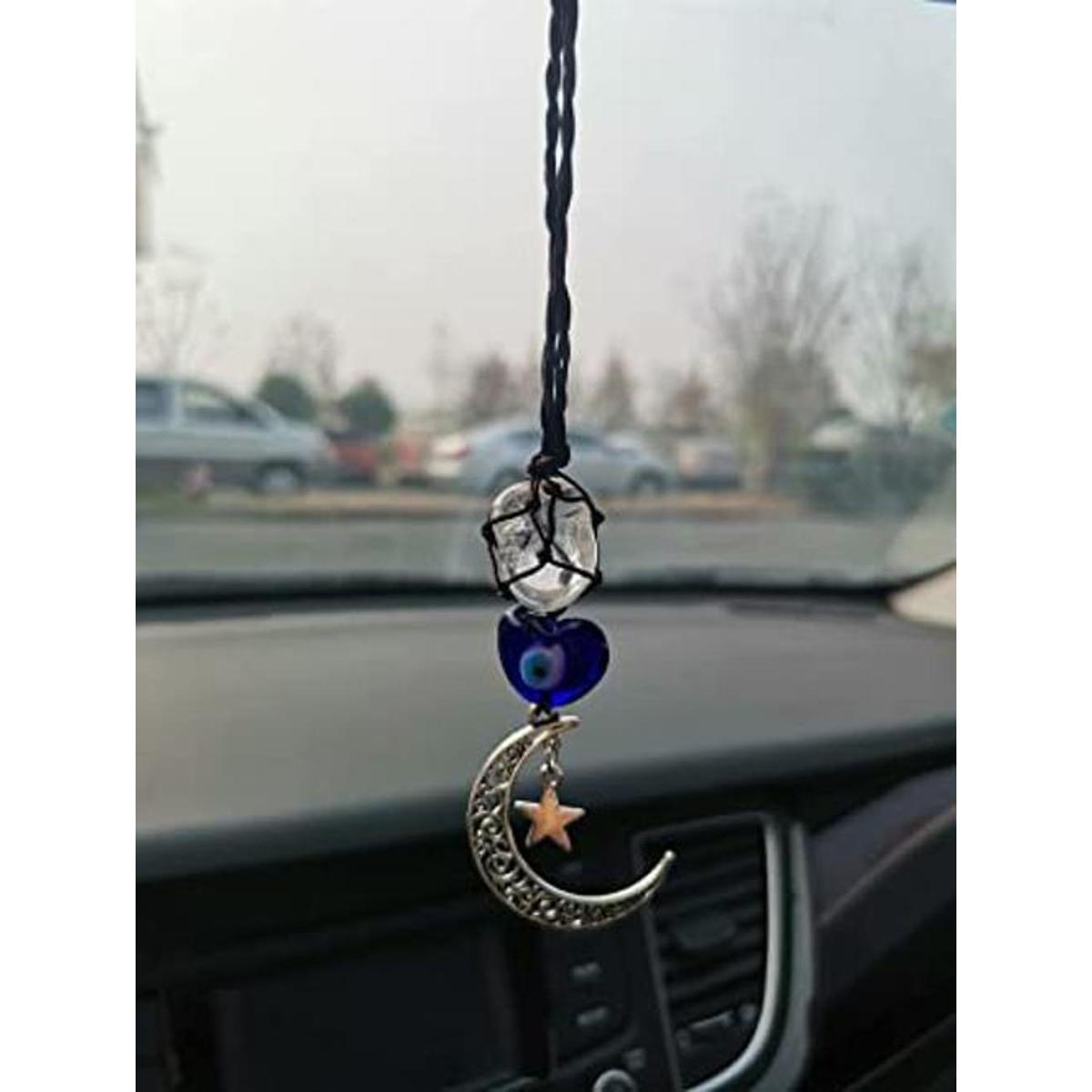 Accesorios colgantes de auto de cristal de ojo malvado