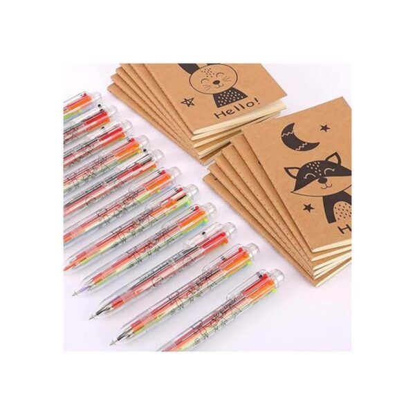 SIKAO Paquete de 12 bolígrafos multicolores 6 en 1_5