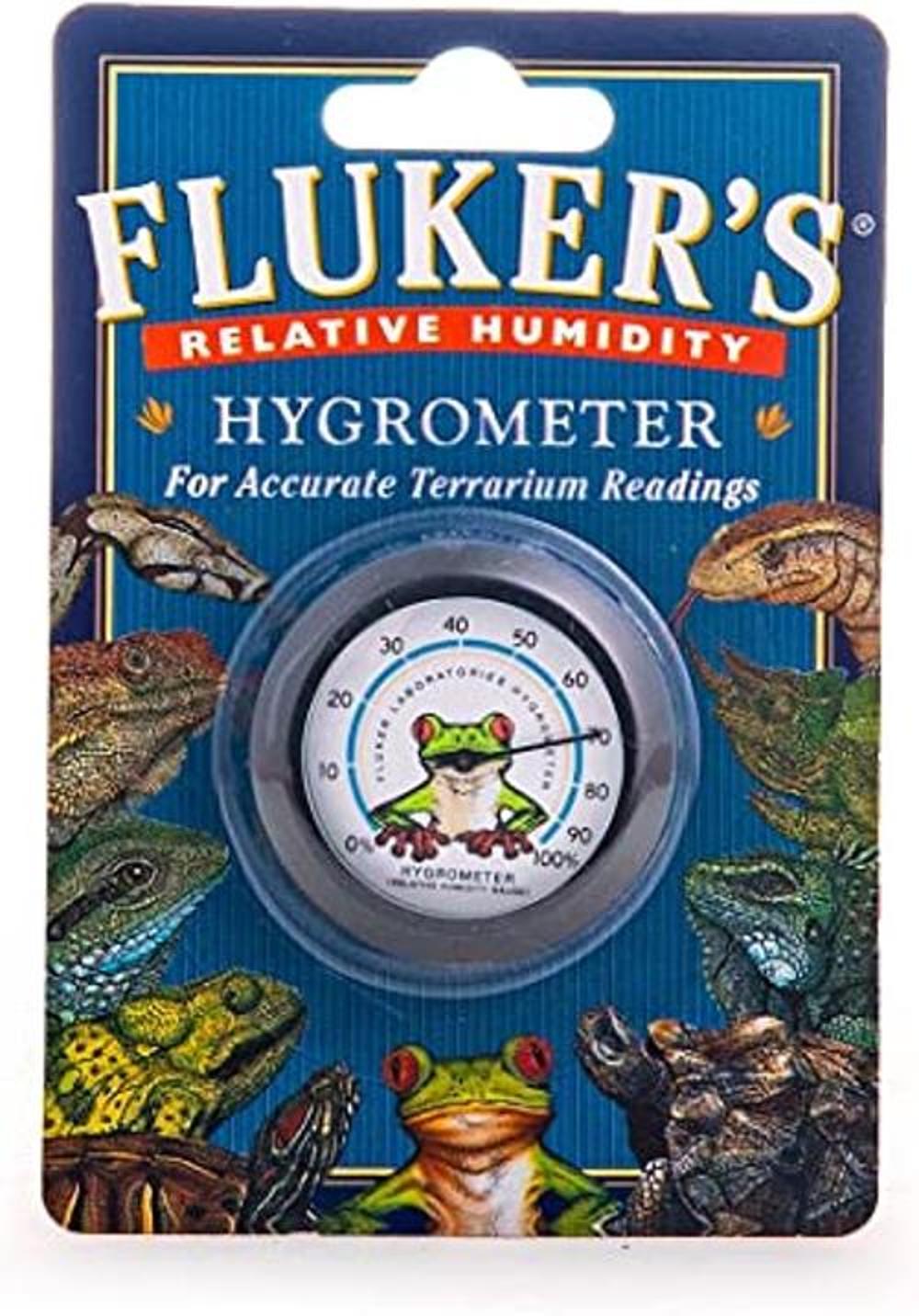 Fluker Higrómetro para lecturas precisas del terrario