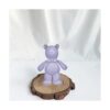 3 piezas 3D lindo oso de peluche de silicona fondant molde_5