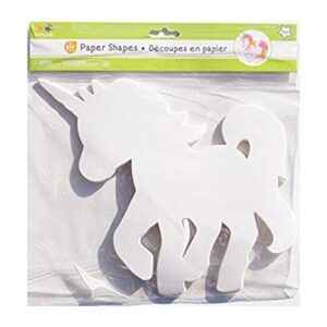 DIY Craft cartulina forma de unicornio 8 unidades_1
