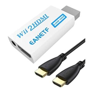 Eanetf Convertidor Wii a HDMI Wii a HDMI 1080P con cable_1