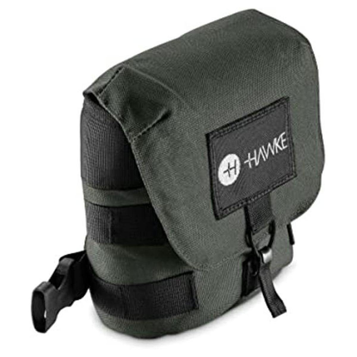 Hawke Paquete de arnés binocular forro polar verde con