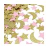 Confeti de papel de estrella y luna para bebé cumpleaños_1