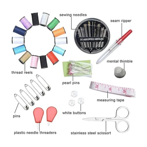 Kit de costura 68 suministros de costura premium apto