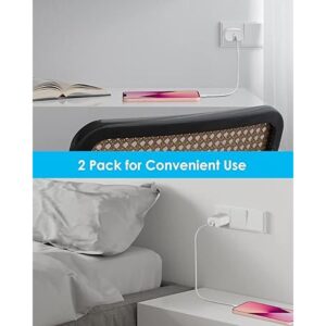 Paquete de 2 cargador de pared USB C de 20 W para iPhone_3