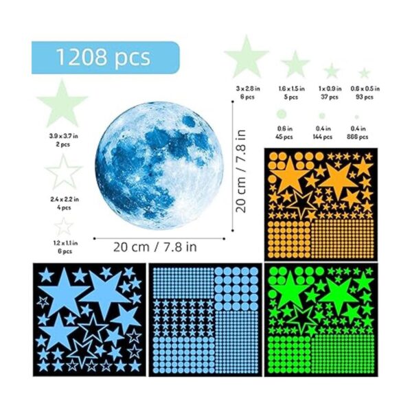 Estrellas que brillan en la oscuridad estrellas que