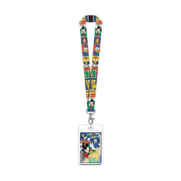 Disney 85927 Mickey Gang Lanyard novedad y diversión_1