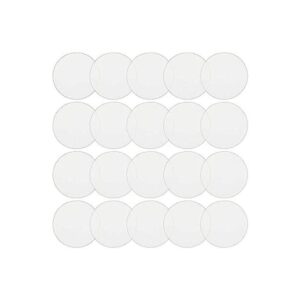 Discos de acrílico transparente de 0.118 pulgadas