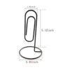 HJ Garden Soporte para notas de estudio color negro_2