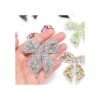 JKJF Parches de diamantes de imitación con nudo de lazo