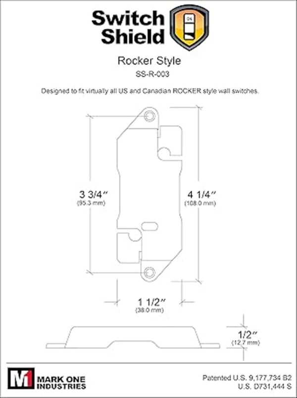 Dual Option Guardabarros para interruptor de pared_6