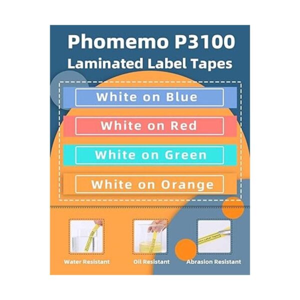 Phomemo P3100 Cinta adhesiva para etiquetas 0.472 in_2