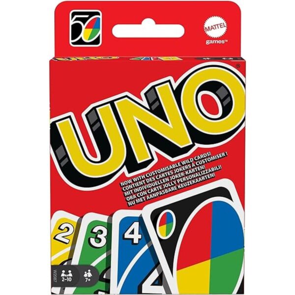 UNO Juego de cartas clásico a juego de colores y números_1
