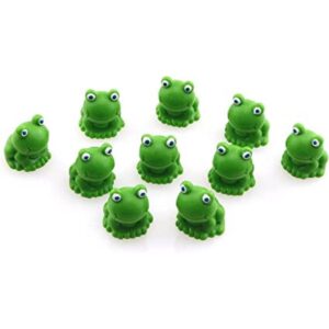 TAODAN Mini rana de resina 10 figuras de ranas verdes en_1