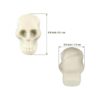 BEOSOFLOY 50 figuras de Halloween en miniatura calaveras