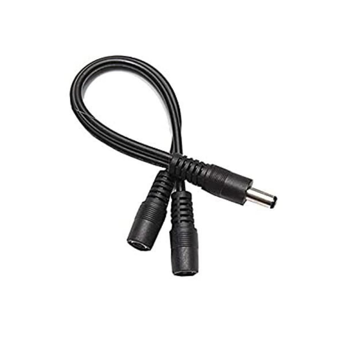 VONOTO 2 cables de 1 macho a 2 hembra DC de 0.201 in y