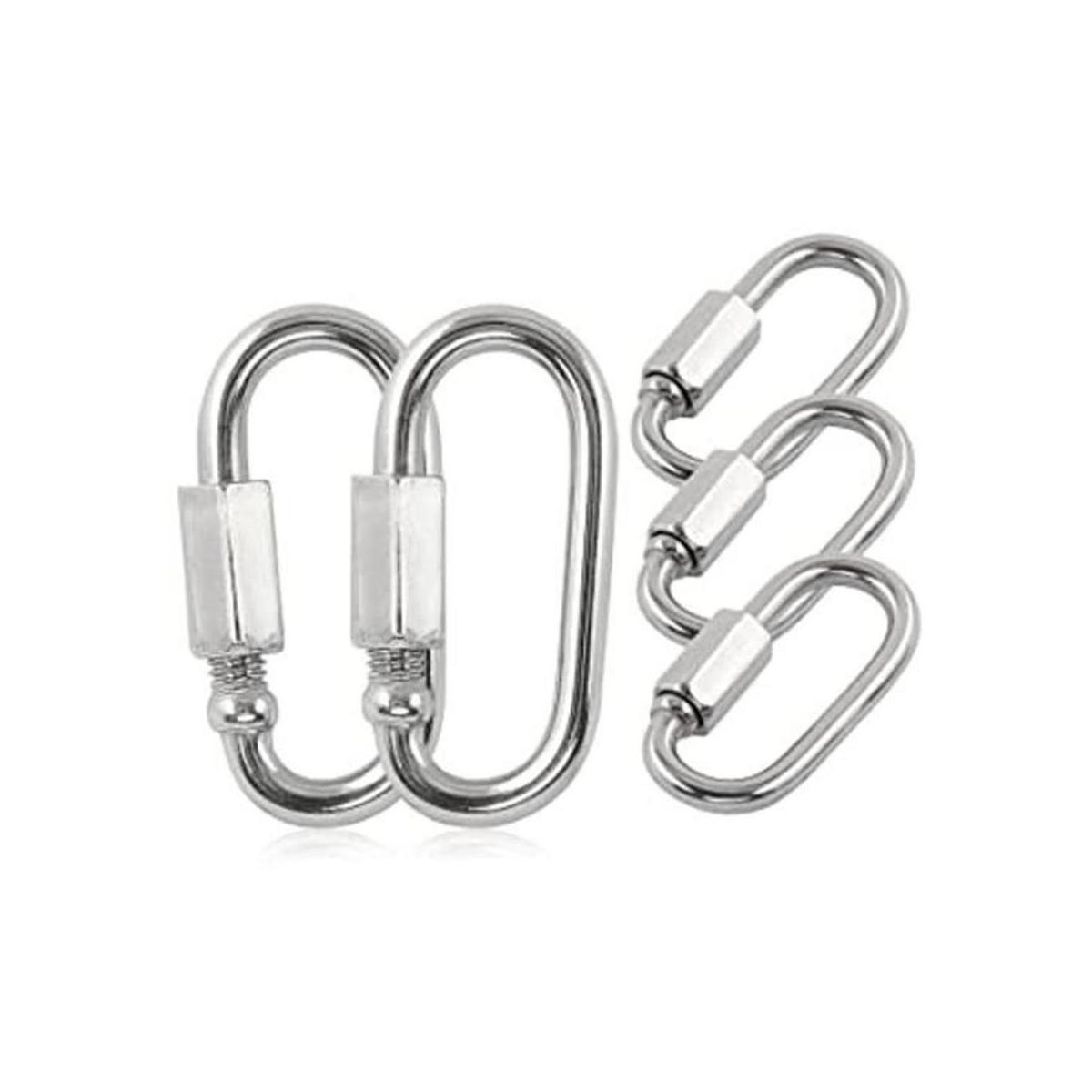 Masendelk 5 cadenas de eslabones rápidos M3.5 eslabones