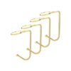 4 soportes Sunshane para calcetines y mantel de Navidad