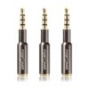 FosPower Adaptador de audio en estéreo TRRS de 4_1