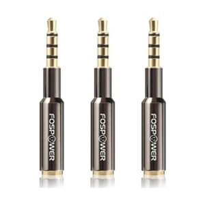 FosPower Adaptador de audio en estéreo TRRS de 4_1