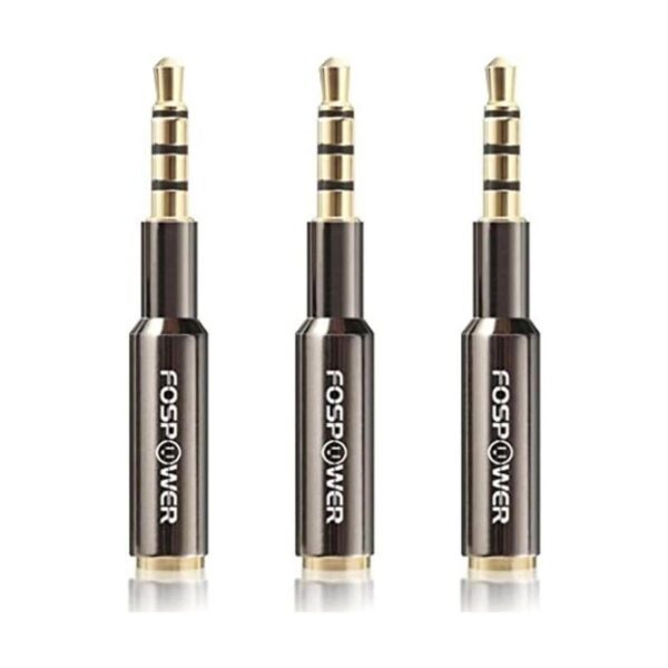 FosPower Adaptador de audio en estéreo TRRS de 4_1