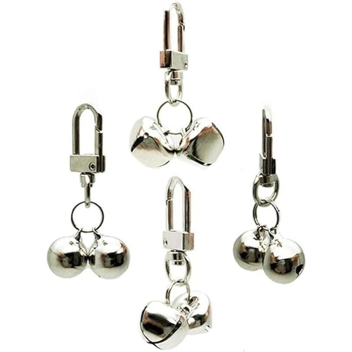 CatYou 4 juegos de campanas pequeñas para cuello adorno