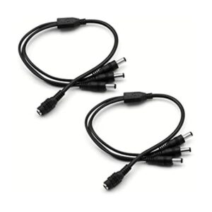 CenryKay Divisor de corriente cable de alimentación CC