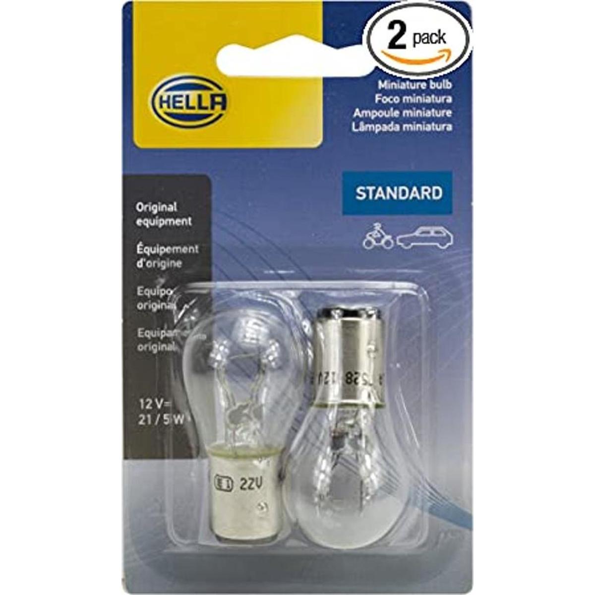 Hella Bombilla 7528TB 7528 12V 215W Bay15D S8 2