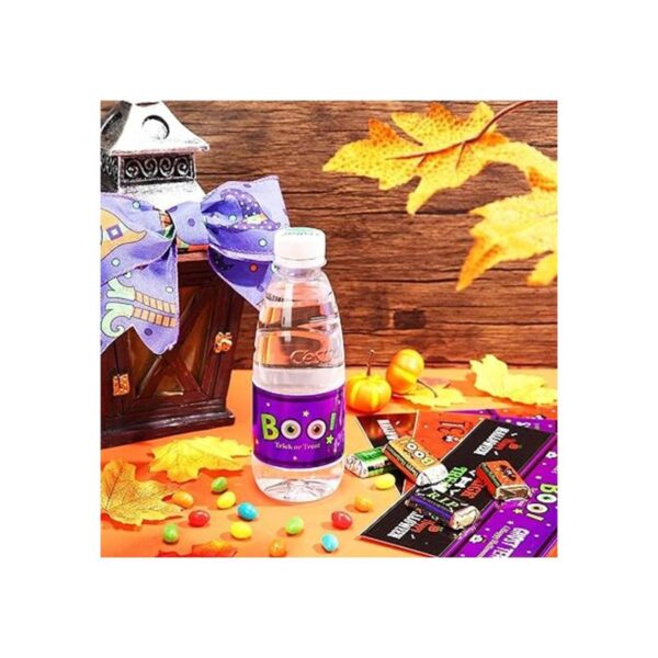 39 etiquetas para botellas de agua de Halloween_6