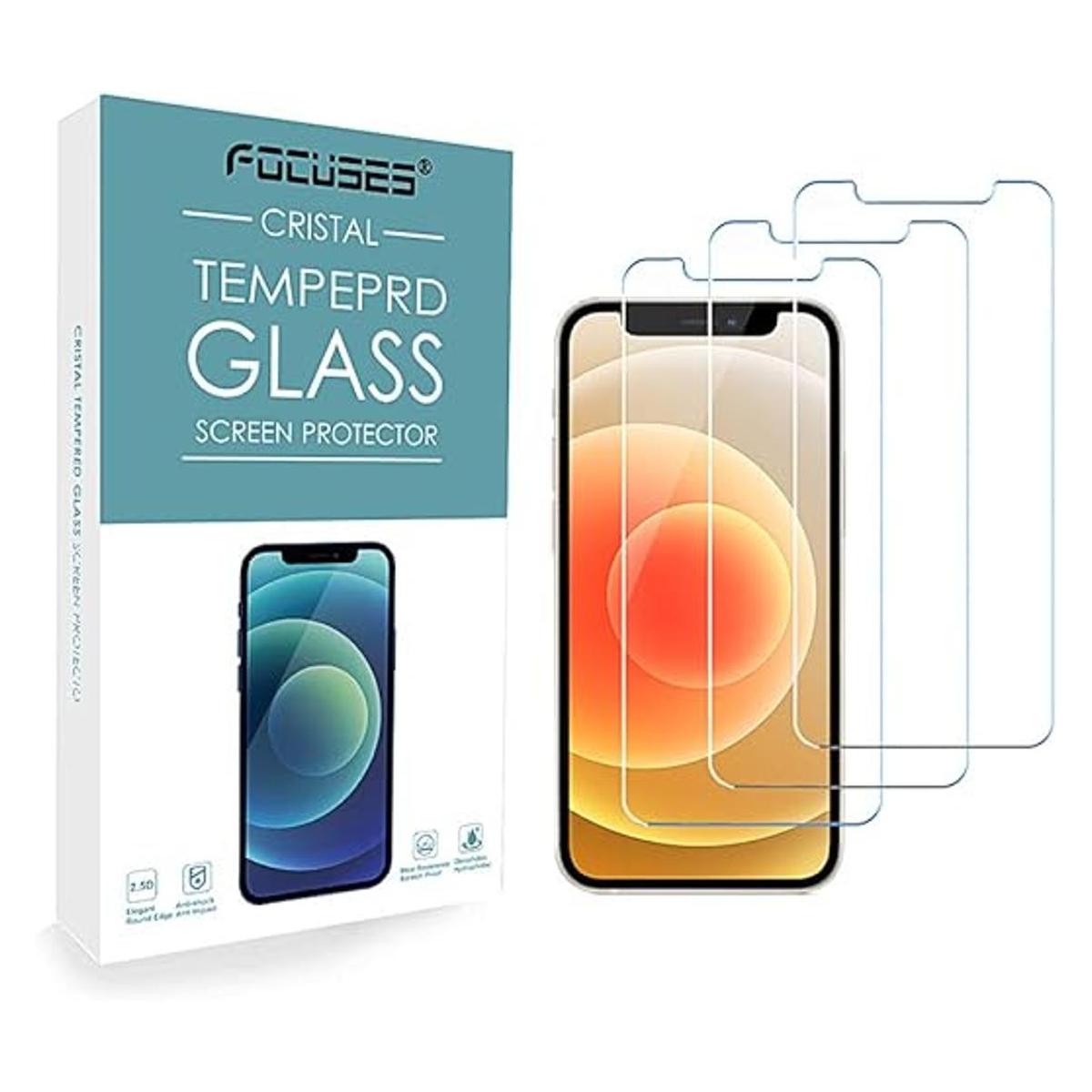 Focuses Protector de pantalla para iPhone 12 protector de